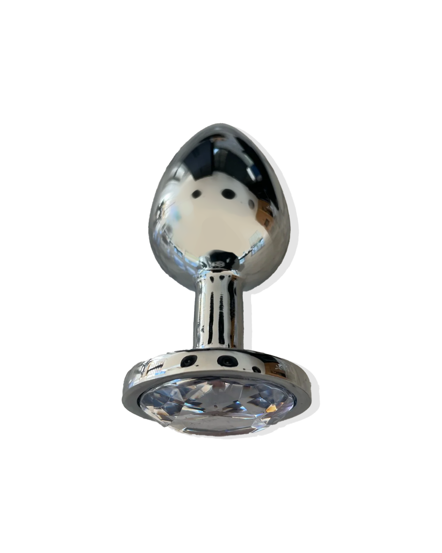 Plug anale large - Acier inoxydable