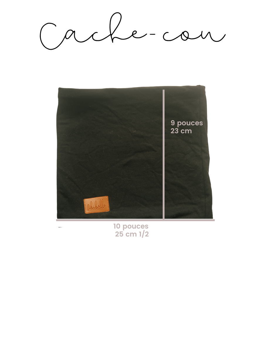 Cache-cou Jaune moutarde – Abibelle - Main Image