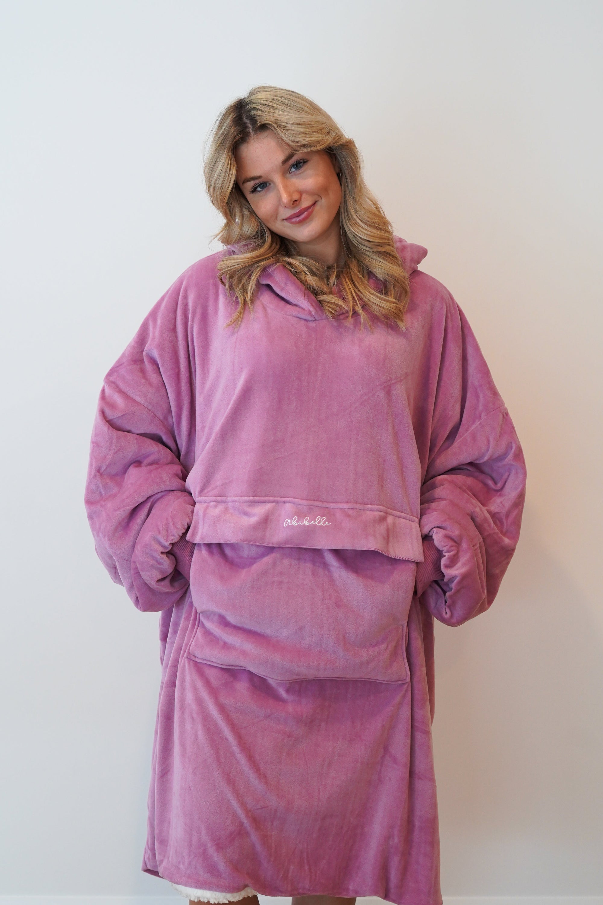 Hoodie doudou Rose