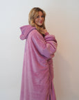 Hoodie doudou Rose