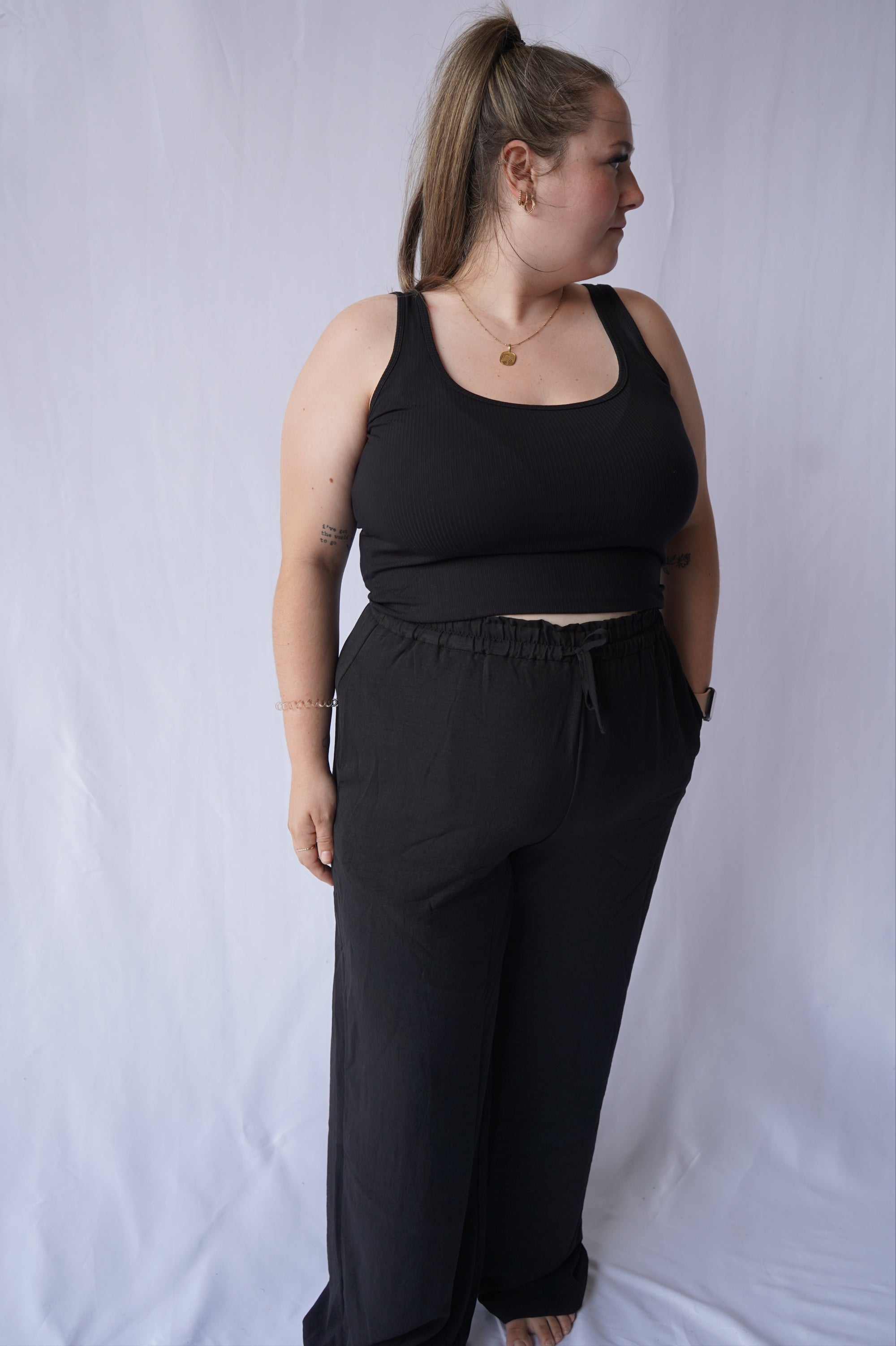 Pantalon Palazzo