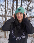 Tuque en laine menthe