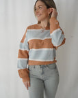 Crewneck rayé