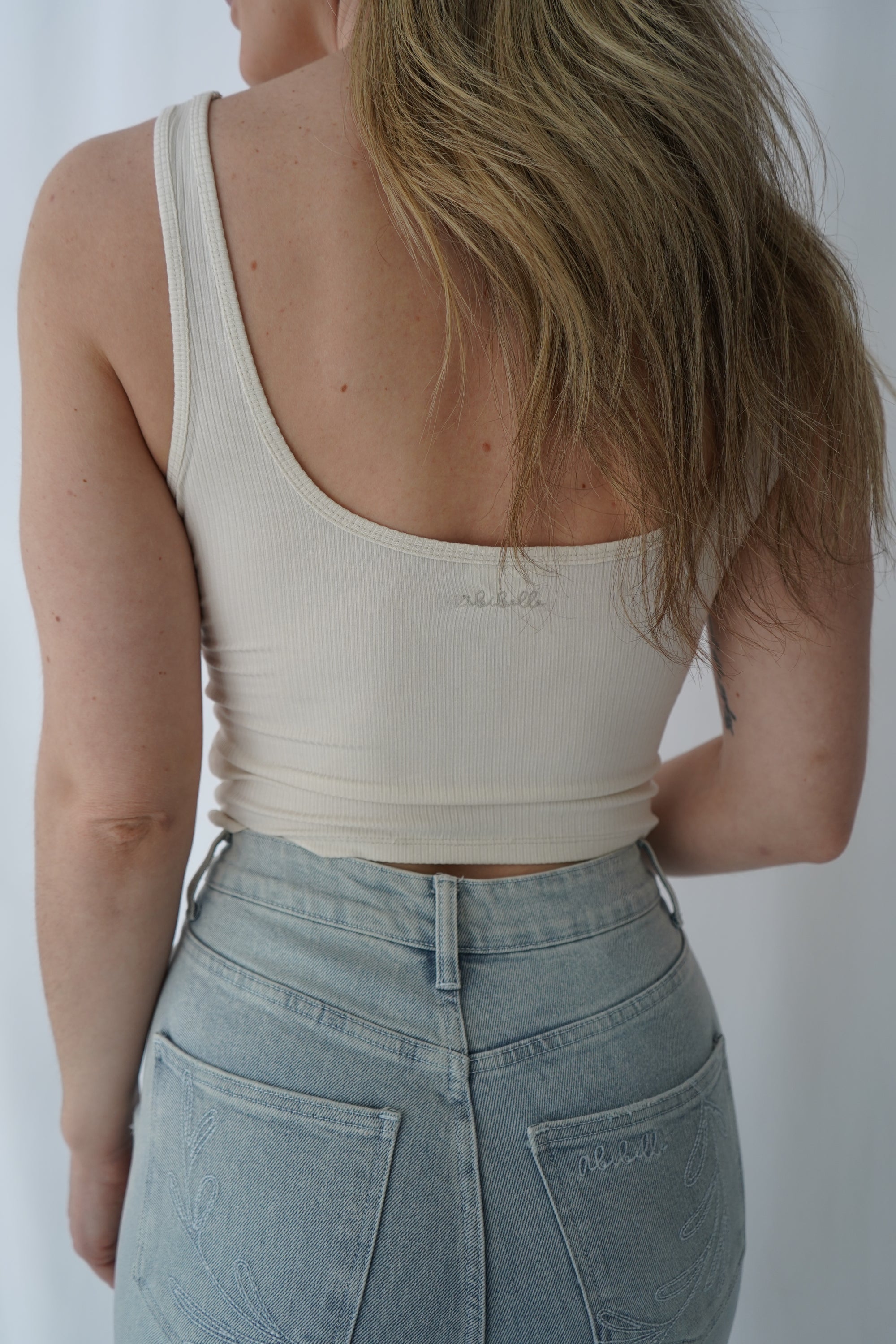 Cami écourtée - Beige