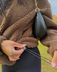 Veste sherpa | Moka