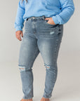 Jeans foncé - Troué