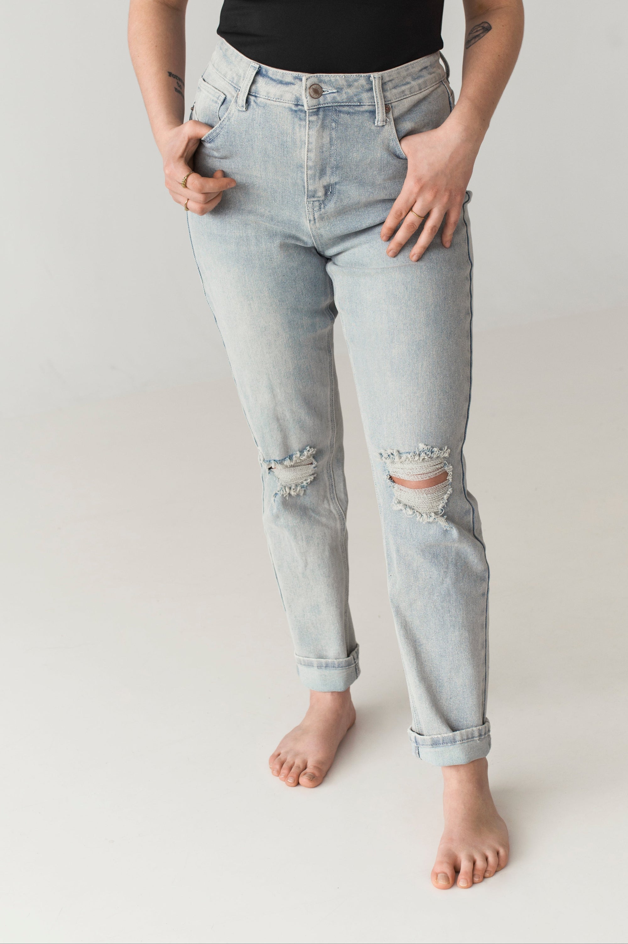 Jeans pâle - Troué