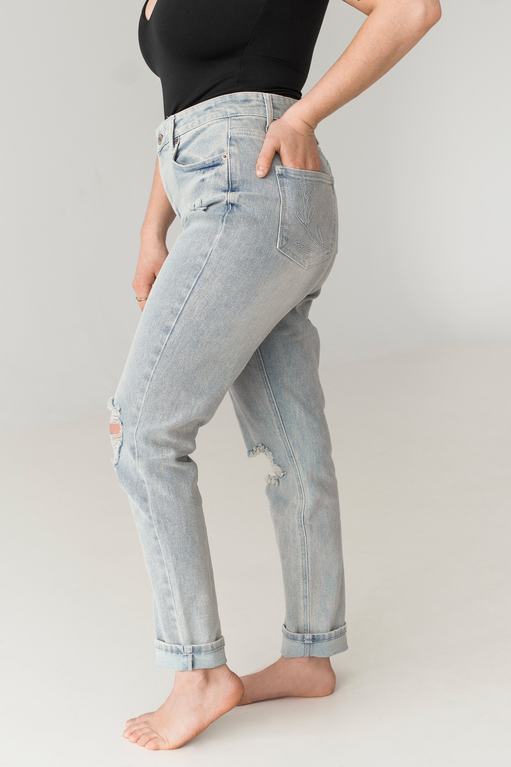 Jeans pâle - Troué