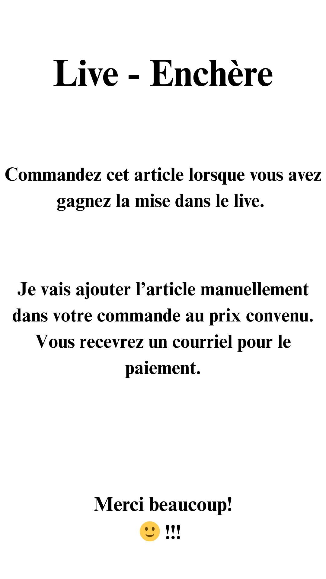 Vente aux enchères