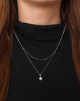 chaine à billes et collier perle