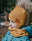 tuque jaune moutarde
