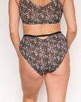Culotte taille haute régulière - Fleuri