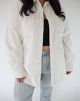 Jacket corduroy - Crème