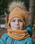 tuque jaune moutarde