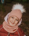 tuque rose 3-11 mois