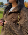 Veste sherpa | Moka