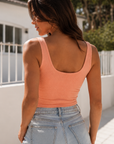 Cami écourtée - Corail
