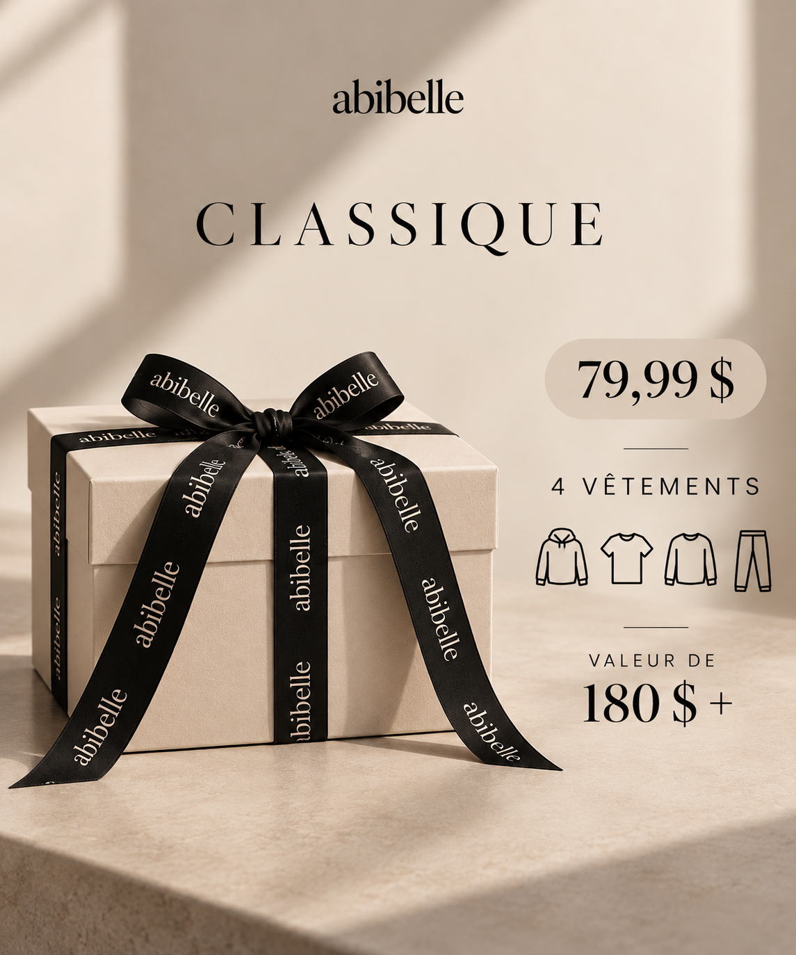 Boîte surprise — CLASSIQUE Valeur 180$+