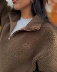Veste sherpa | Moka