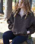 Veste sherpa | Moka