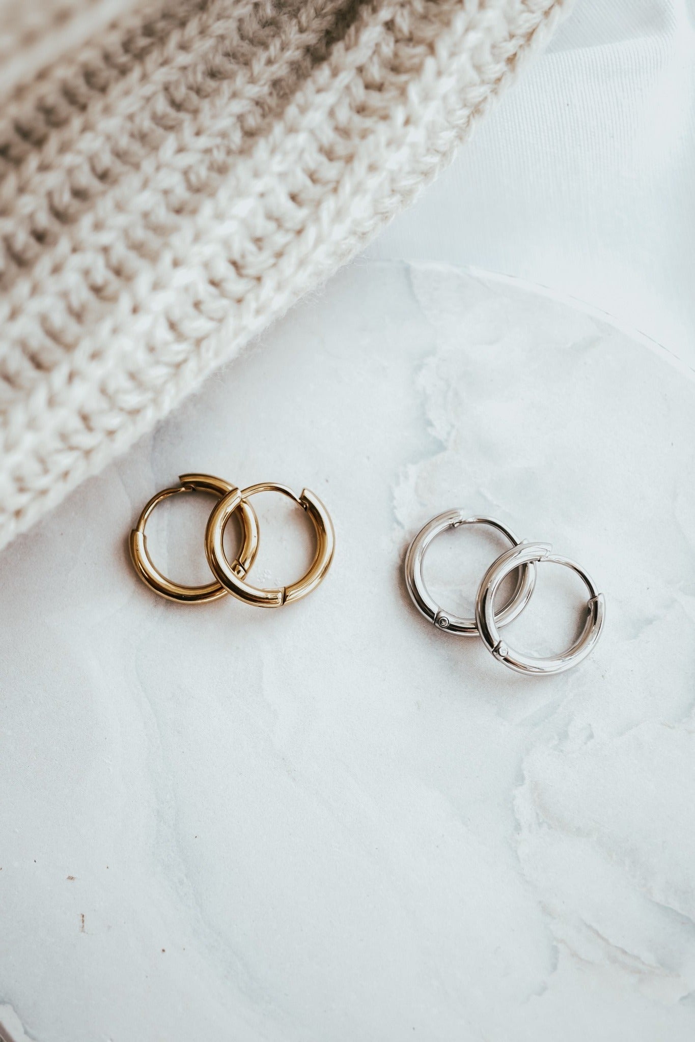 boucle d'oreille dormeuse argent