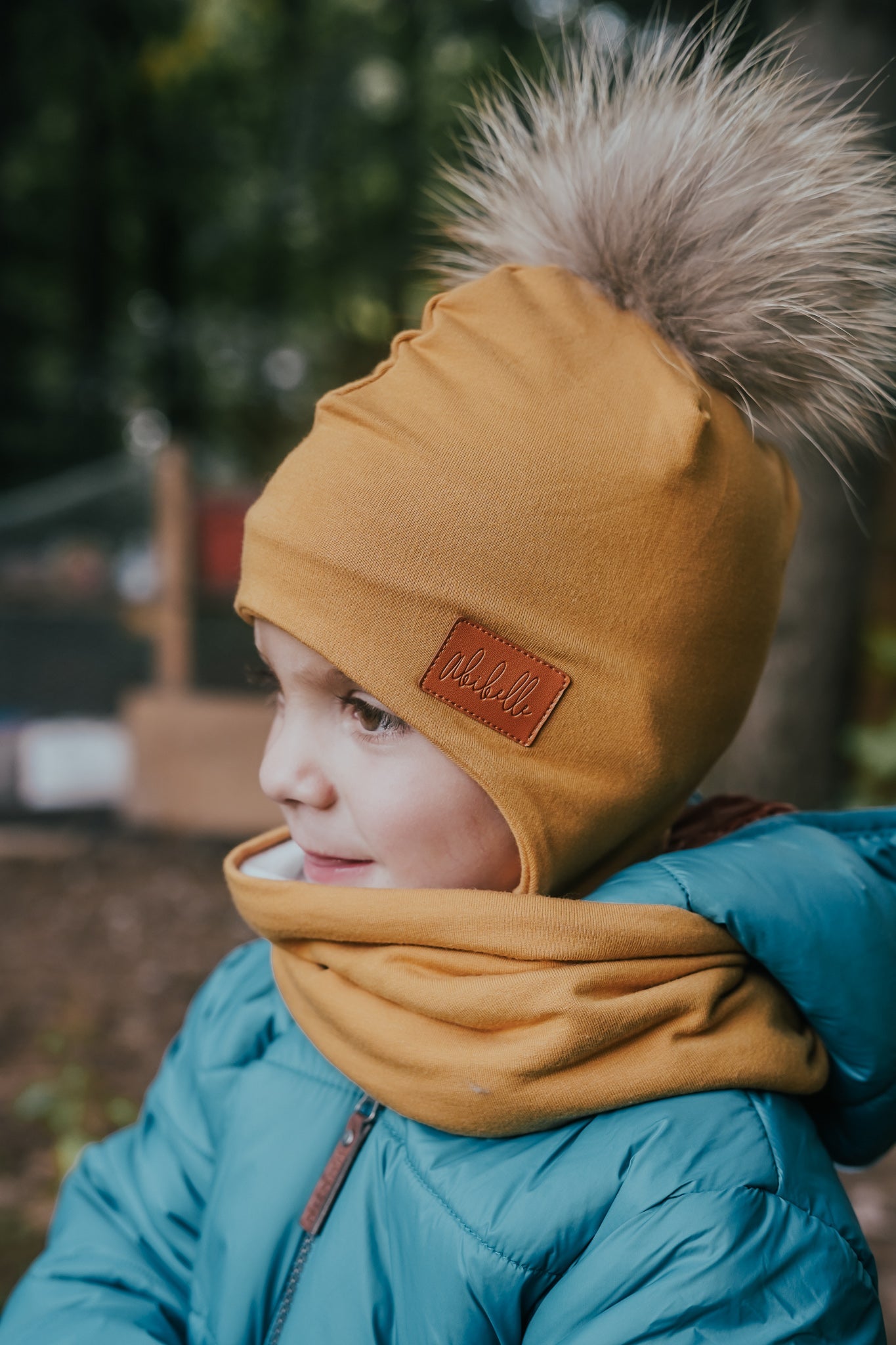 tuque jaune moutarde