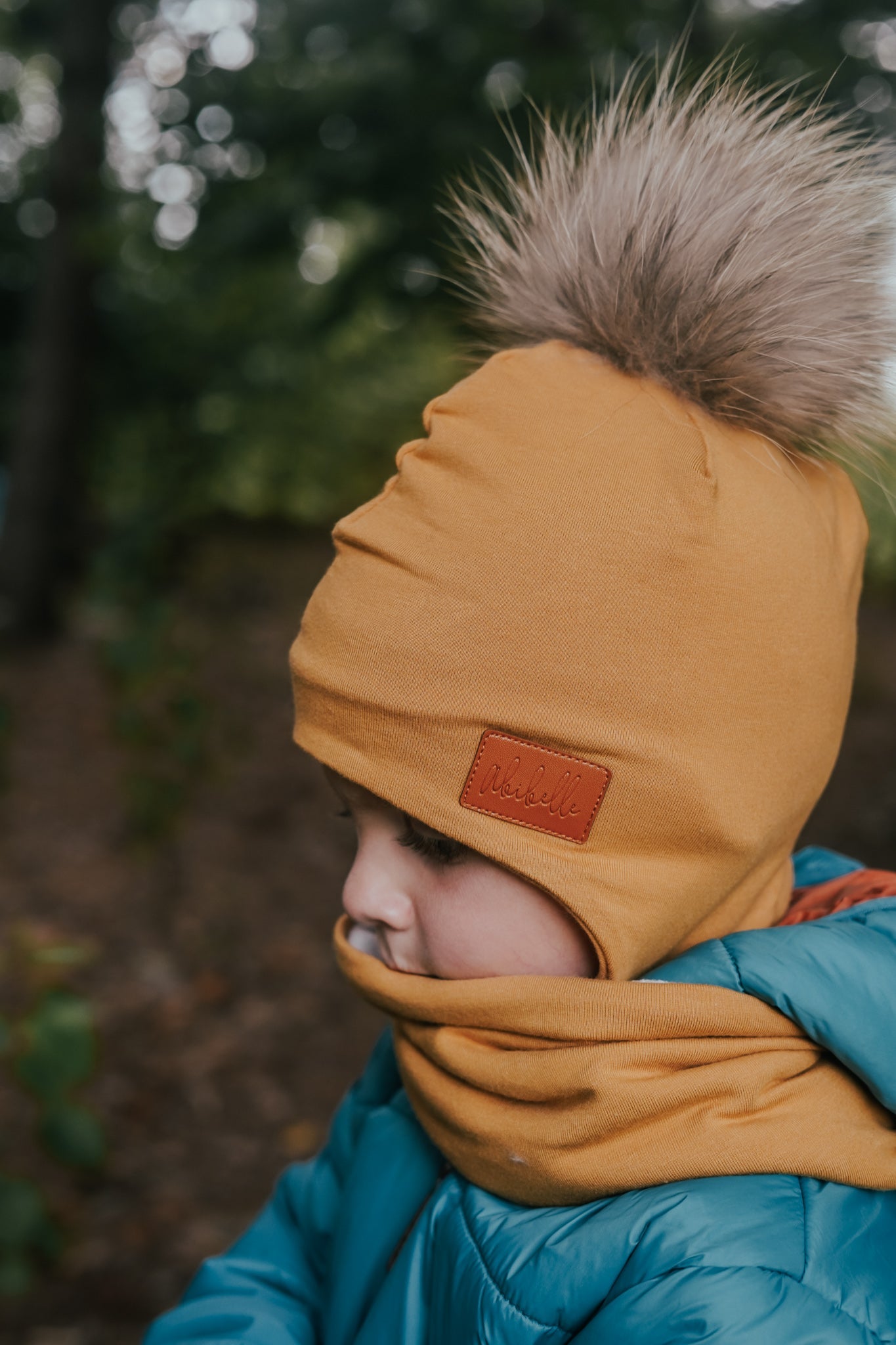 Pompon pour tuque Naturel